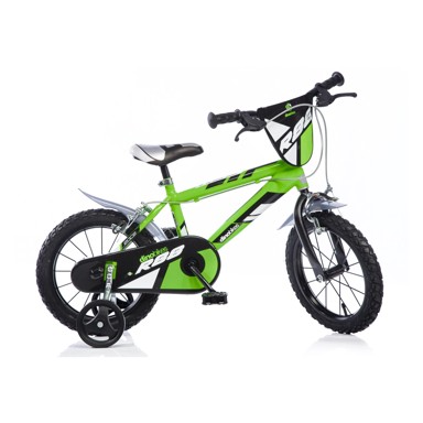 DINO BIKES Dječji bicikl, 14", zeleni 90100
